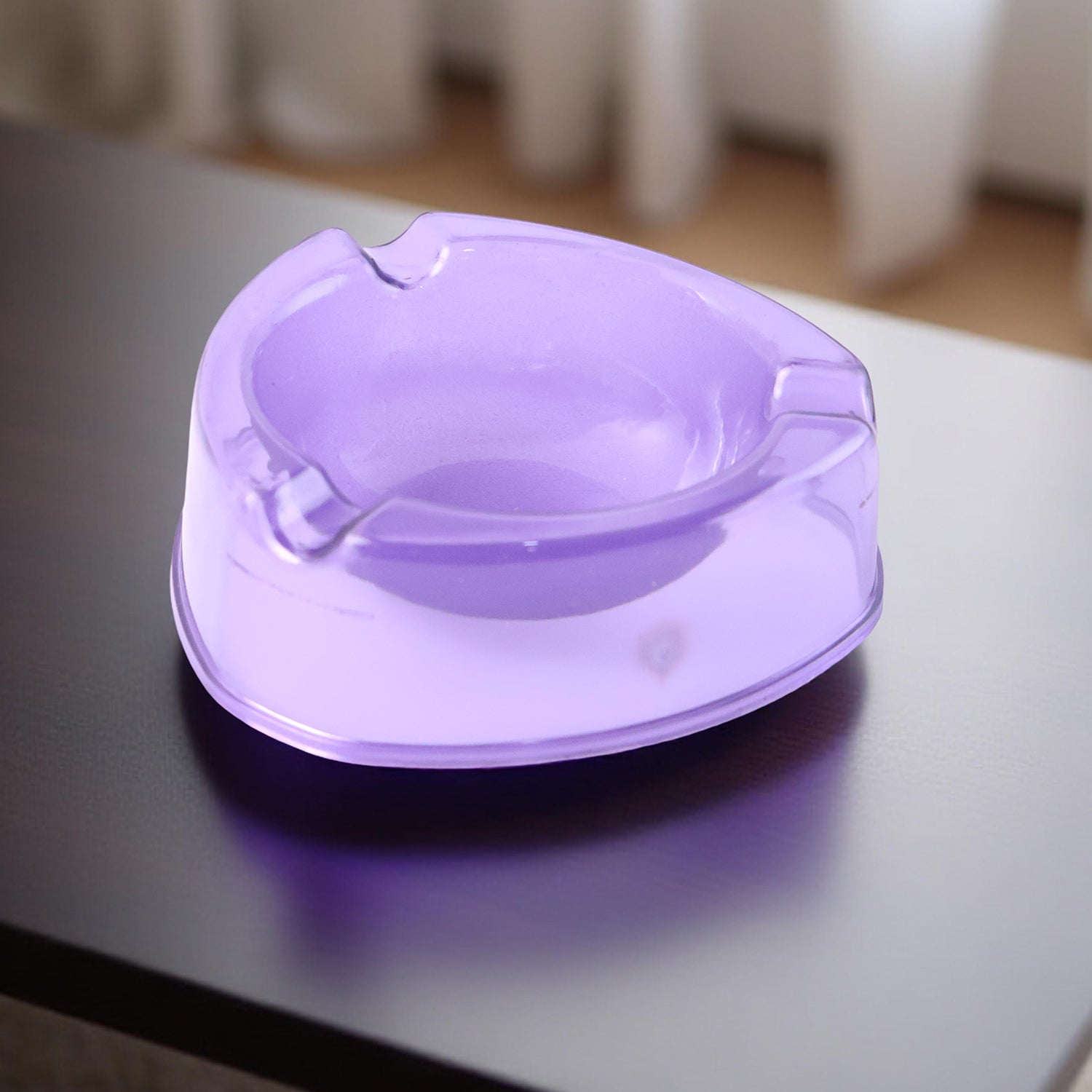 Oblivion Transparent Pueple Plastic Ashtray (1 Pc) Oblivion Transparent Pueple Plastic Ashtray (1 Pc)